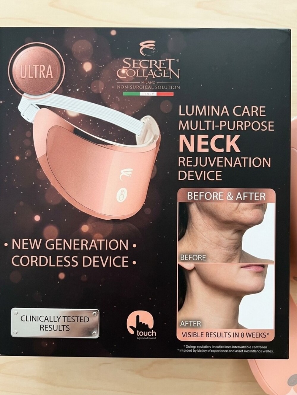 Secret Collagen Lumina Care Multi-Purpose Neck Rejuvenation Device